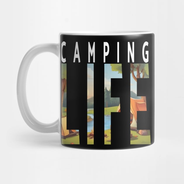 Camping life by Double You Store